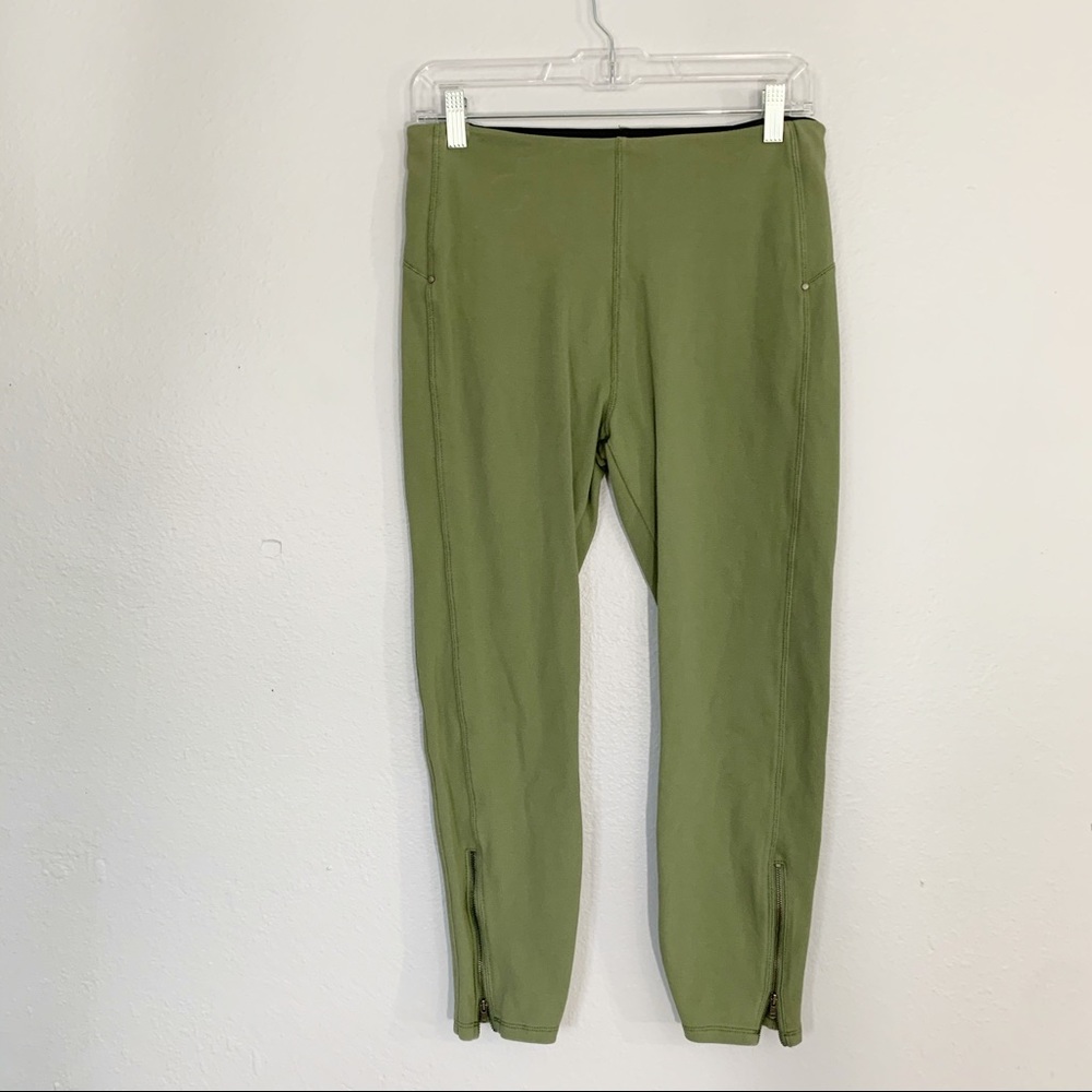 LYSSE Ponte Ankle Zipper High Waist Legging